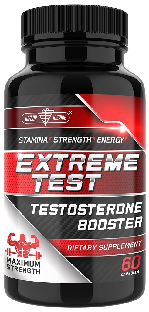 Testosteron Booster dla mężczyzn - Mężczyzna Enhancing suplement pigułki - Szybkie działanie przepływu krwi, Wzrost mięśni, Stamina, Endurance & Siła - Boost Performance & Drive - 3. strona Tested - 60 Kapsułki