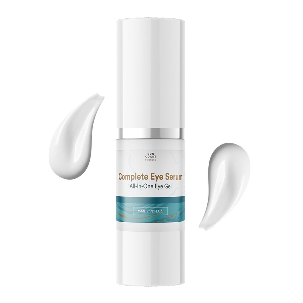 Sciences from Sun Coast - Kompletny Serum Oko przez Dr. Mark Rosenberg do redukcji zmarszczki, Ciemny Spot Zanikanie, i Under@-@ Eye Bags Treatment (Opakowanie 6)