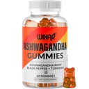 Gummy Ashwagandha z ekstraktem Turmeric i Black Pepper - Herbal Gummy Supplement - 60 Gummies