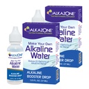 ALKAZONE Make Your Own Alkaline Water - Alkaline Booster Drop 1.25 oz (2 opakowania)