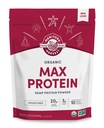 Manitoba Harvest Hemp Yeah Organic Max Protein Powder, Niesłodzony, 32oz, z 20 g Protein i 4,5 g Omegas 3 & 6 na Serving, Keto- Friendly, Preservative Free, Non-GMO, Packaging May Vary