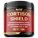 12in1 Tarcza Cortisol - Ashwagandha i Magnez & 10 Więcej - 90 Kapsułek