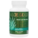 Aloe Life - Aloe Gold Tablets, Immune Support & Healthy Herbal Bitters, Wspiera odpowiednią trawienie, Promotes Energy & Body Wellness, Certified Organic Dorosłe całe liście Aloe Vera Liści (90 Tablets)