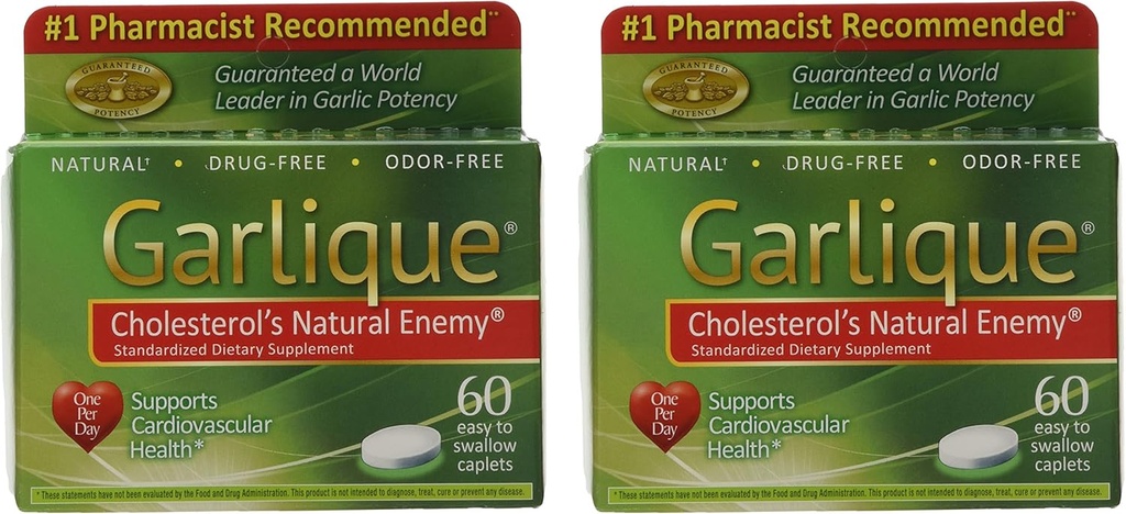 Garlique Caplets 60 tabletek (60 sztuk (opakowanie po 2))