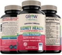 wzrost witaminy Premium Nerki Cleanse Supplement - Powerful Nerki Supplement z ekstraktu żurawinowego pomaga wspierać zdrowe nerki i moczu Tract Support- 60 Kapsułki wegetariańskie