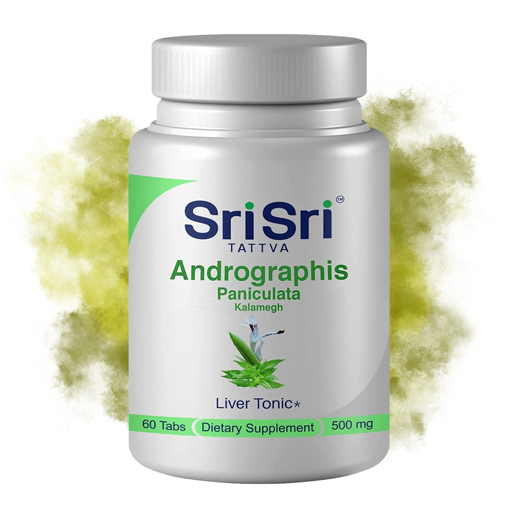Andrographis Paniculata Supplements - 60 Tablets Plant Herbals Based Rescue Wellness - Immune Strength Restorative Andrographis Tablets - 500 Mg Organic Green Chiretta Herb