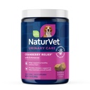 NaturVet - Cranberry Relief Plus Echinacea - Pomaga wspierać zdrową trakturę moczu i system immunologiczny - 120 Soft Chews