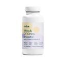 Suplement MIRA PCOS, Myo Inositol & D- Chiro Inositol 40: 1 Stosunek, Pomaga promować równowagę hormonalną i wsparcie zdrowia i metabolizmu jajników, 90 Kapsułki (30 Służenie), 1 Butelka