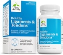 Terry Natural Healthy Ligaments & Tendons - Suplement diety dla Tkanka łącząca i Wspólne wsparcie smarowania - Formuła nieGMO do pomocy Ligament & Zdrowie mięśni - 60 Kapsułki