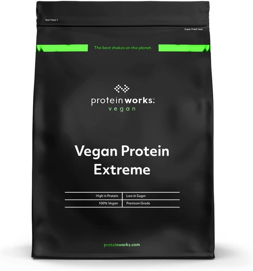 Protein Works - Vegan Protein Extreme Deternal 124; 29g Protein Deternal 124; Plant Based Shake Deternal 124; Multi- Source Protein Blend Deternal 124; Cookies 'n' Cream Deter124; 2.20 Pounds