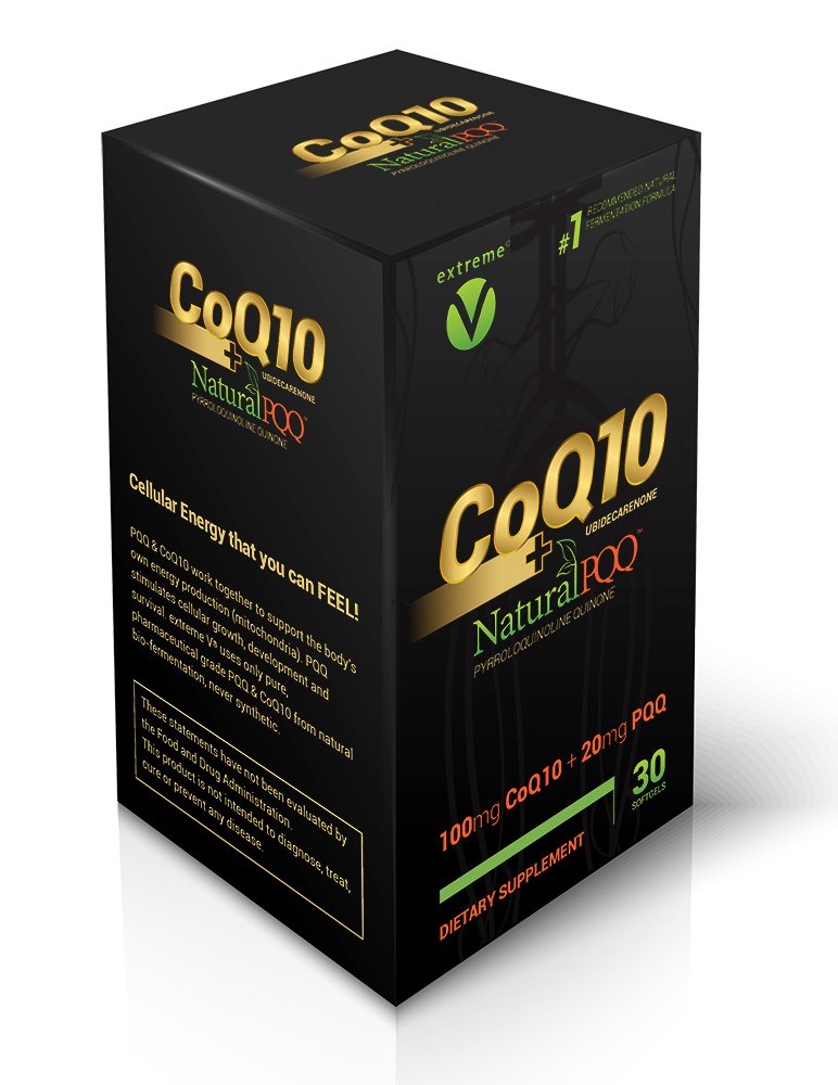 CoQ10 QQ - CoQ10 z naturalnym PQQ - Wegetariańskie Softgels