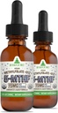 RawGuru L- Metylfolan 15 mg + Witamina B12 - Metylowany Wegan organiczny B12 z Minerałami śladowymi - Nanoprocesowana i ulepszona formuła cieczowa - 300 Kropli Wegan Servings na 30 ml, Opakowanie 2