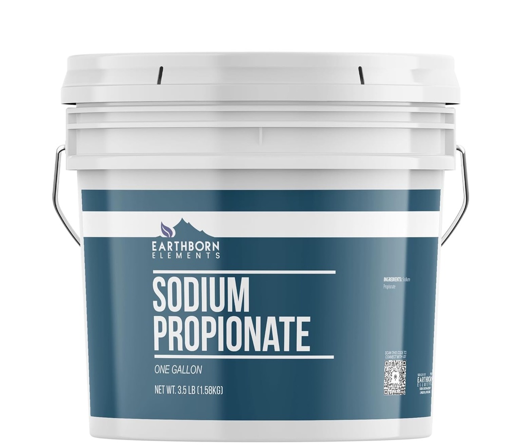 Ziemskie pierwiastki Propionian sodu, 1 Gallon, Klasa żywności, Dodatek do żywności