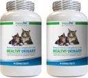 Kot Bladder Health Food - CAT Healthy Urnary Complex - UTI Solution - Natural Formula - Cranberry Cat Treats - 2 butelki (180 tabletek)