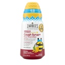 Zarbee 's Children' s Daytime All- in- One Honey Cough Syrup + Mucus, Throat & Nasal for Kids 6- 12 + Dark Honey, Ivy Leaf Extract, Cynk Turmeric Root, & B- Vitamins, Drug- Free, Grape, 4 fl oz