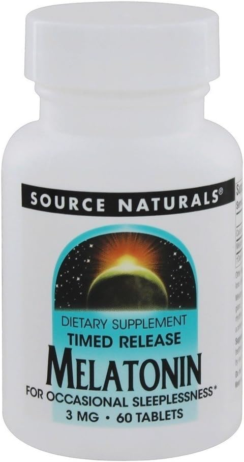 Źródło Naturals Melatonin 3 MG TB, 60 CT