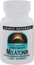 Źródło Naturals Melatonin 3 MG TB, 60 CT