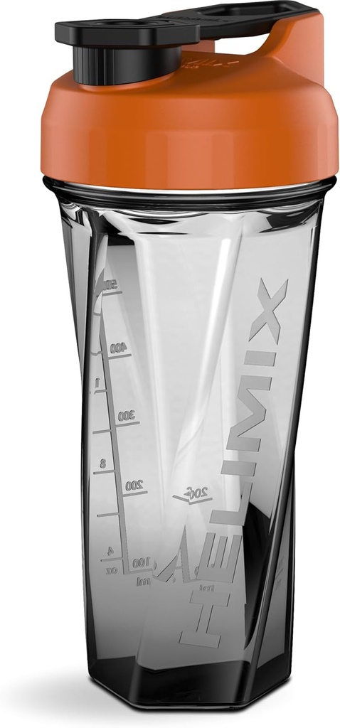 HELIMIX 2.0 Blender Blender Butelka shaker trzyma się do 28oz 124; No Blending Ball lub Whisk Between 124; USA Made 124; Przenośne pre Workout Serwatka Protein Shaker Cup 124; Mixes Cocktails Smoothies Shakes Shakes 124; Top Rack Safe