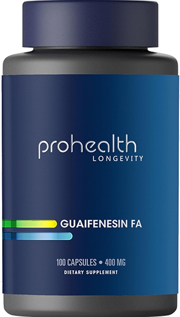 ProHealth Guaifenesin FA (100 kapsułek, 400 mg)