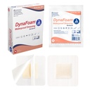 Dynarex Dynafoan Waterproof Borded Adhesive Foam Dressing Bandage, 4 "x 4", 10 Count