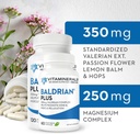Vitaminals 33 + Baldrian ® Plus Natural Relaxing Support Standaryzowane Valerian Extract (60)