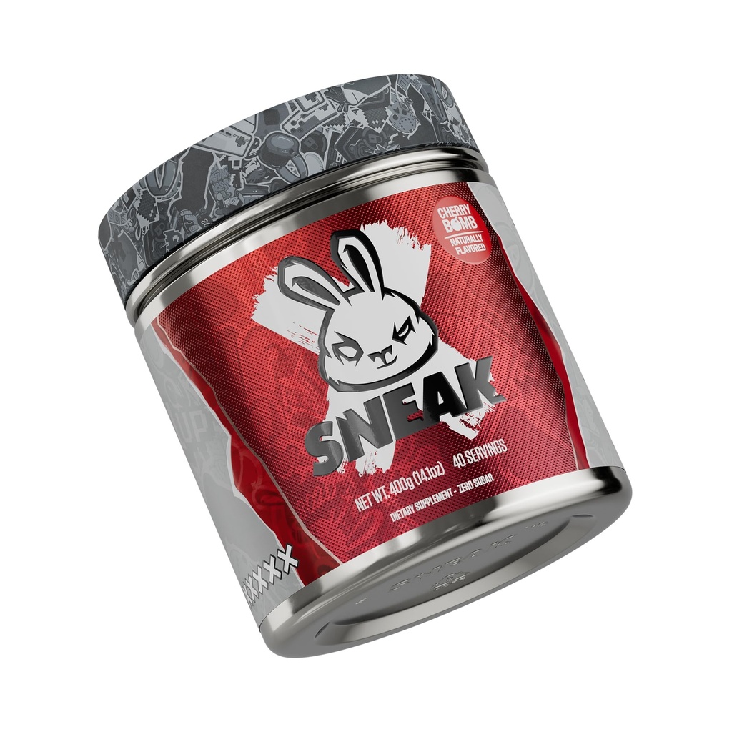 Proszek SNEAK Energy Drink 124; Bomba wiśniowa 124; Brak cukru. Żadnych Nasties. Tylko naturalna kofeina, Focus-Boosting Nootropics 124; 40 Sługi