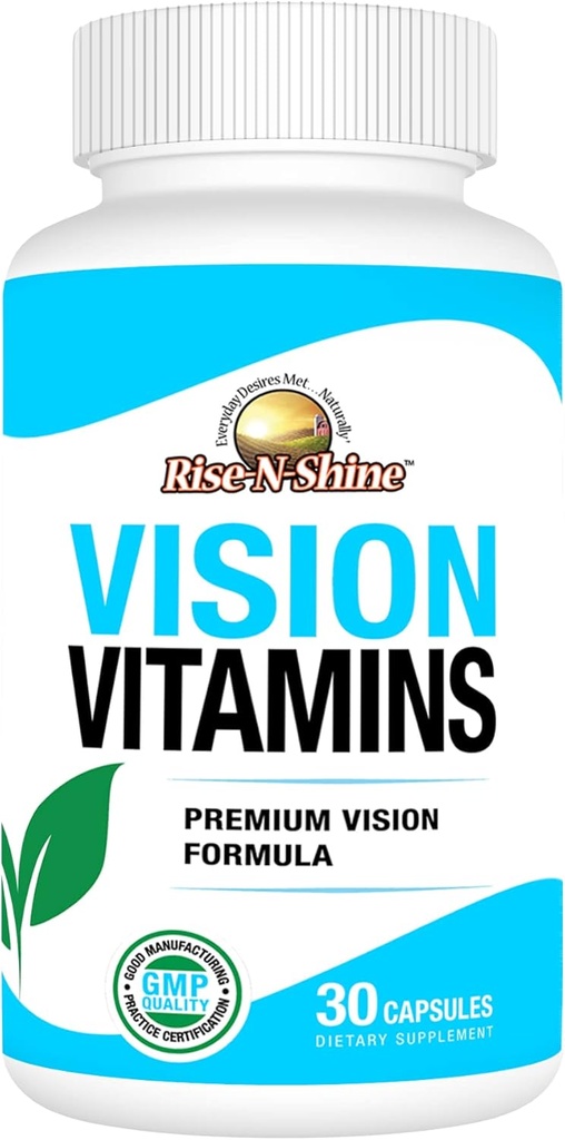 Vision Vitamin Formuła z luteiną, Witamina A, Tauryna, Cynk, Turmeric Root i więcej do wsparcia Vision 30 Count