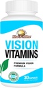 Vision Vitamin Formuła z luteiną, Witamina A, Tauryna, Cynk, Turmeric Root i więcej do wsparcia Vision 30 Count