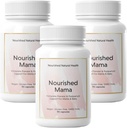 Uszkodzona mama Prenatal Multi Witamina - Wegan Multivitamina do prekoncepcji, Ciąża, Poporodowe i Karmienie piersią Wsparcie - Wolna od żelaza z Methylled Folate & Wysoka dawka Cholina - 270 Kapsułki