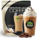 Chike Vanilla Wysokie Białko Mrożona kawa, 20 G Białko, 2 Zdjęcia Espresso, 1 G Cukier, Keto Friendly i Gluten Free, 14 Sługi (15.8 unce)