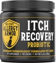 Doc Itchy: Alergia Armor Itch Recovery Probiotyczne 124; Psy Żuty 124; Siła kliniczna, Medycznie Przebadane 124; Przywrócenie Gut & Skóra Zdrowie 124; Skuteczny dla alergii & Itch 124; Żywność Alergia Sejf 124; Wegan 124; 90 Hrabia