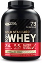 Optimum Nutrition Gold Standard serwatka Vanilla Lody - 5 funtów.
