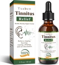 Yuaben Tinnitus Relief dla Ringing Uszy, Uszy Krople dla Zaciśnięte Uszy i Uszy Ringing Relief, Naturalne Składniki