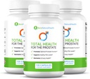 Ben 's Natural Health Total Health for The Prostate Supplement with Beta Sitosterol Vitamins C, D, E, Zinc and Turmeric, 360 Vegicaps, 3 Pack