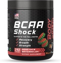 Amino Acid Energy Powder z BCAA, Najlepszy Intra & Post Workout Recovery Drink, Odzysk mięśni i Endurance Proszek z BCAA Wspiera wzrost mięśni, Honeydew Flavor, 292g - Made in USA