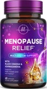 Menopauza Suplementy dla kobiet z czarnym Cohosh - Naturalny, łagodny Hot Flash, nocne poty i hormony Wsparcie, Menopauza Relief Dong Quai, Energia & Balance, Non-GMO & Gluten Free - 60 Kapsułki