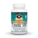Źródło Naturals Turmeric 1000, Wspiera zdrową reakcję zapalną organizmu *, 1000 mg - 60 tabletek