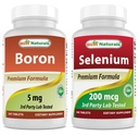 Bor 5 mg i selen 200 µg