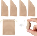 Nuanchu 2 Pakiety Pomoc słuchu Comfort Ochrona z workiem do przechowywania Pokrywa słuchu 1 "do 1.25" Ochrona Wzmacniacze z brudu, Pot, Wiatr (Fits 1 "do 1.25", Khaki)