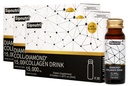 Drink z płynem diamentowym, 15000 mg Zhydrolizowany Kolagen morski Peptydy z witaminą C, Granat, Zdrowe włosy skóry paznokci Łączenie kości Wsparcie, 50 ml x 10 butelek (3 Pudełka)