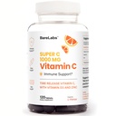 Uwolnienie czasu Witamina C 1000 mg + Witamina D3 1000 j. m. + Cynk 30 mg 124; Wsparcie immunologiczne & Kolagen Boost 124; Nie-GMO, All- Day Przeciwutleniacz 124; 120 Tabletki Super C