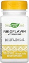 Natura 's Way Witamina B2, 100 mg ryboflawina, 100 kapsułek, Opakowanie po 2