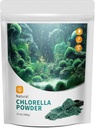 Chlorella Proszek Naturalny z 12 oz - Chlorofil Proszek, Wspiera system immunologiczny i wątroba Funkcje, Keep Youth, Wegan, Bogaty w białko wegańskie i witaminy.