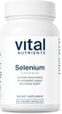 Vital Nutrigents - Selenium - Potężne przeciwutleniacze - 90 Kapsułek wegetariańskich na butelkę - 200 µg