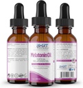 - Topical Liquid Melatonin Oil - Natural Sleep Aid - Esential Oil Blends - Natural Melatonin - Pomaga w Sen & Relaxation - Alkohol & Gluten Free - Organic Melatonin dla dorosłych (1 butelka)