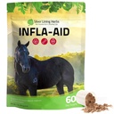 Srebrne Lining Herbs Infla- Pomoc dla koni - Naturalne anty zapalne Suplement do Ulgi zapalnej - Wspiera Odzysk, Komfort, i Mobilność w mięśniach, Tendons & Joints - 1 lb Bag (60 Służenie)