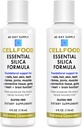 Cellfood Essential Silica Anti-Aging Formula, 4 fl oz, 2 Pack - Wspiera zdrowe kości, Łączniki, Włosy, Skóra, Nails, Zęby i Gums - Easy to Absorb - Gluten Free, Tiaminase Free, Non-GMO - 80- Day Supply