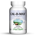 Maxi Health Cal- D- Max - Cytrynian wapnia - z witaminą D3 - Wsparcie dla kości - 120 Kapsułek - Kosher
