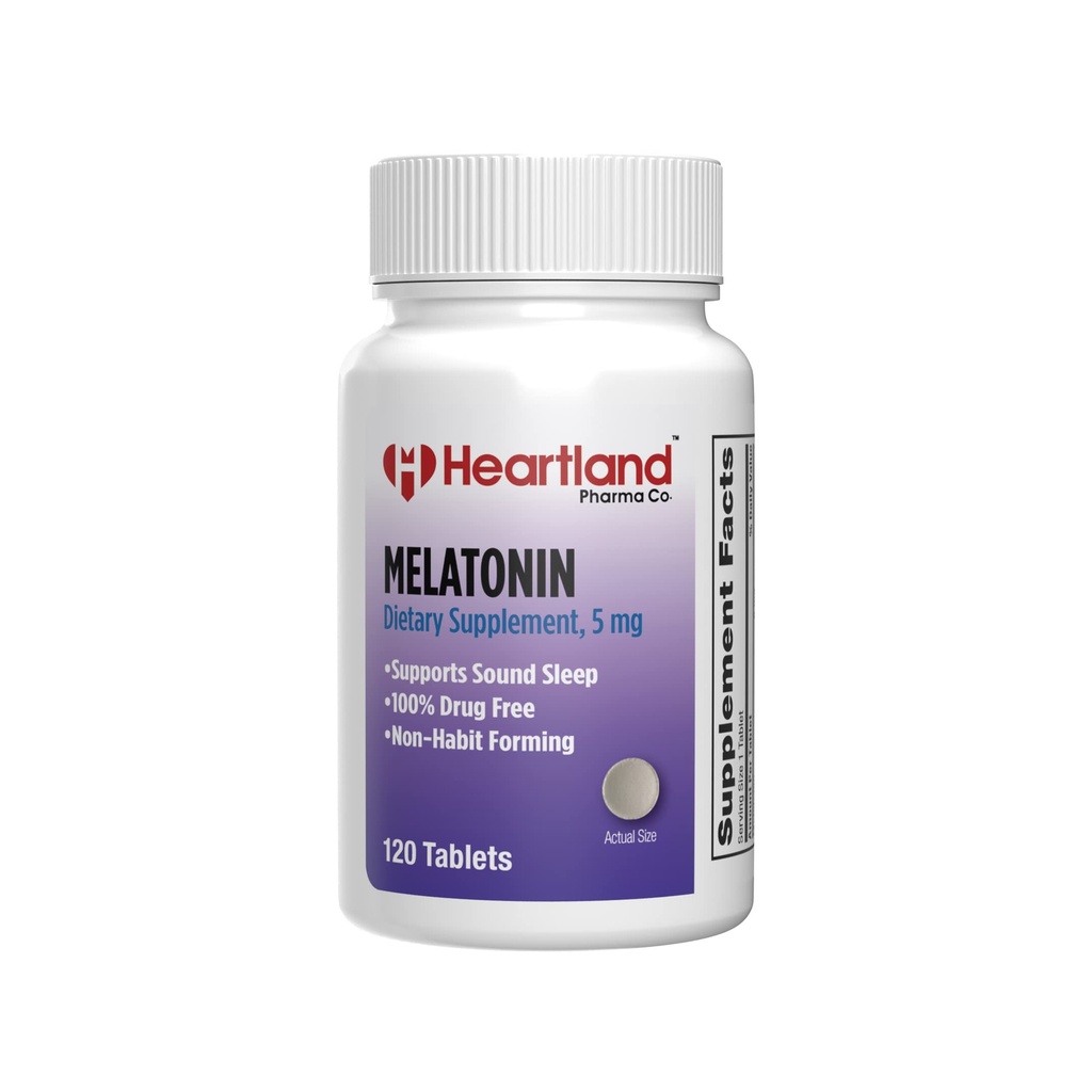 Melatonina 5 mg 124; tabletki pomocy sennej 124; Naturalne wsparcie snu 124; 100% suplement pomocy beznarkotykowej 124; Non-Habit Forming Budapest 124; USA Produkowane 124; 120 Liczba