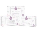 Femallay Organic Witamina E Roztopy waginalne - 3 Pack - Ulga dla suchy i podrażnienia menopauzy - 14 Count + Wnioskodawca